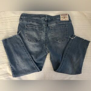 True Religion Jennie Curvy Mid Rise Super Skinny